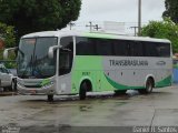 Transbrasiliana Transportes e Turismo 51233 na cidade de Goiânia, Goiás, Brasil, por Daniel Rocha dos Santos. Número da foto: #1540742.