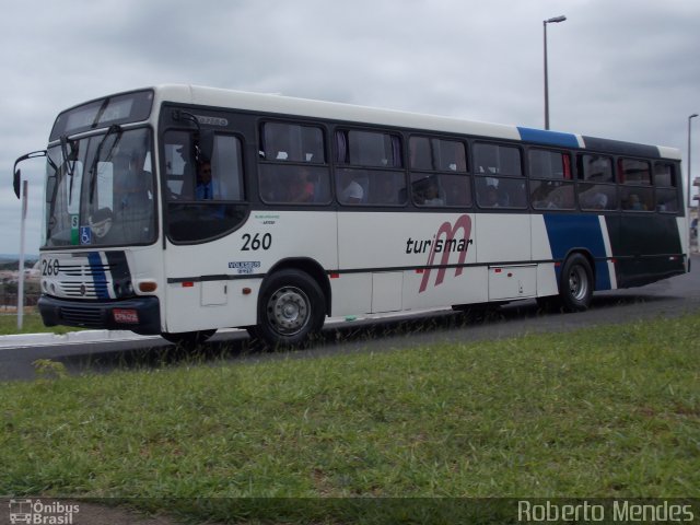 Turismar Transporte e Turismo 260 na cidade de Marília, São Paulo, Brasil, por Roberto Mendes. Número da foto: #1542907.