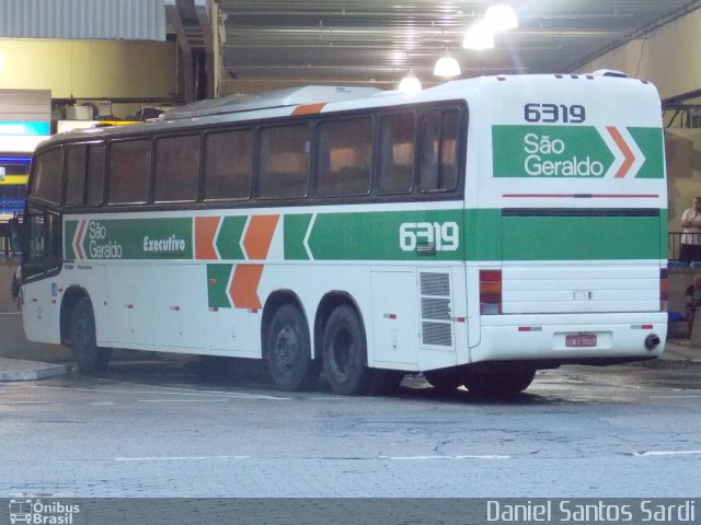 Cia. São Geraldo de Viação 6319 na cidade de Santos, São Paulo, Brasil, por Daniel Santos Sardi. Número da foto: #1544439.