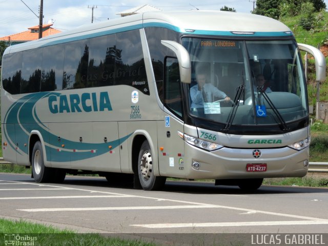 Viação Garcia 7566 na cidade de Imbaú, Paraná, Brasil, por Lucas Gabriel. Número da foto: #1542764.