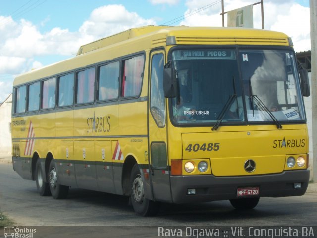 Viação Itapemirim 40485 na cidade de Vitória da Conquista, Bahia, Brasil, por Rava Ogawa. Número da foto: #1542168.