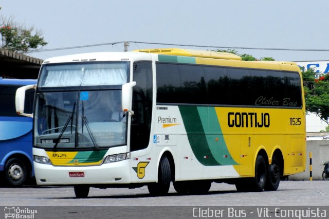 Empresa Gontijo de Transportes 11525 na cidade de Vitória da Conquista, Bahia, Brasil, por Cleber Bus. Número da foto: #1542366.