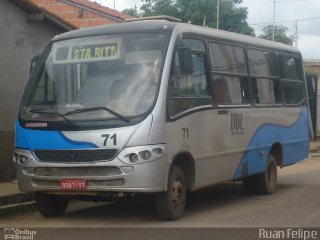 VBL - Viação Branca do Leste 71 na cidade de Imperatriz, Maranhão, Brasil, por Ruan Felipe Melo Fonseca. Número da foto: #1544069.