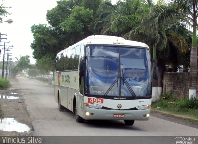 Real Alagoas de Viação 495 na cidade de Recife, Pernambuco, Brasil, por Vinicius Silva. Número da foto: #1544027.