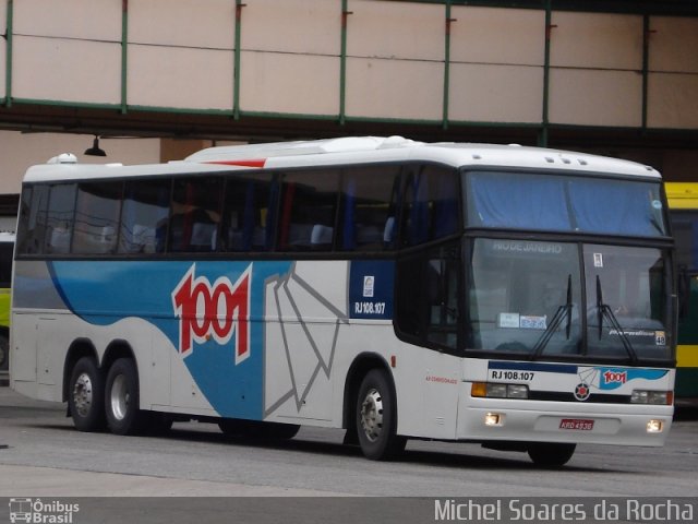 Auto Viação 1001 RJ 108.107 na cidade de Rio de Janeiro, Rio de Janeiro, Brasil, por Michel Soares da Rocha. Número da foto: #1543397.