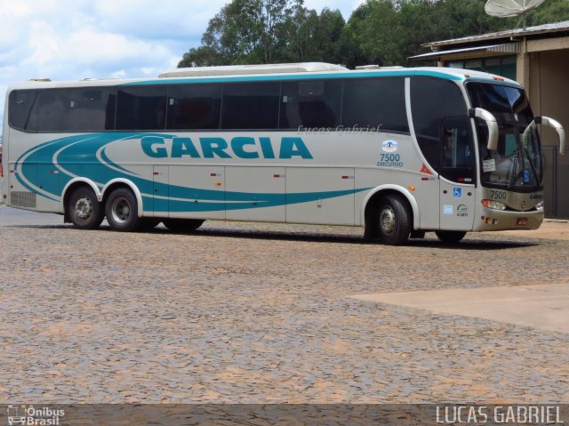 Viação Garcia 7500 na cidade de Imbaú, Paraná, Brasil, por Lucas Gabriel. ID da foto: 1542761.