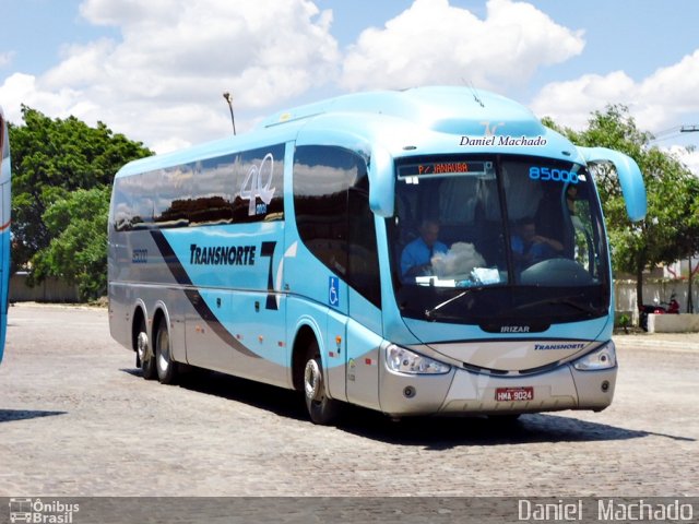 Transnorte - Transporte e Turismo Norte de Minas 85000 na cidade de Vitória da Conquista, Bahia, Brasil, por Daniel  Machado. Número da foto: #1544540.