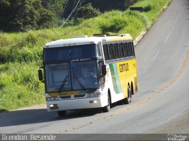 Empresa Gontijo de Transportes 11190 na cidade de Sabará, Minas Gerais, Brasil, por Brendon  Resende. Número da foto: #1546155.