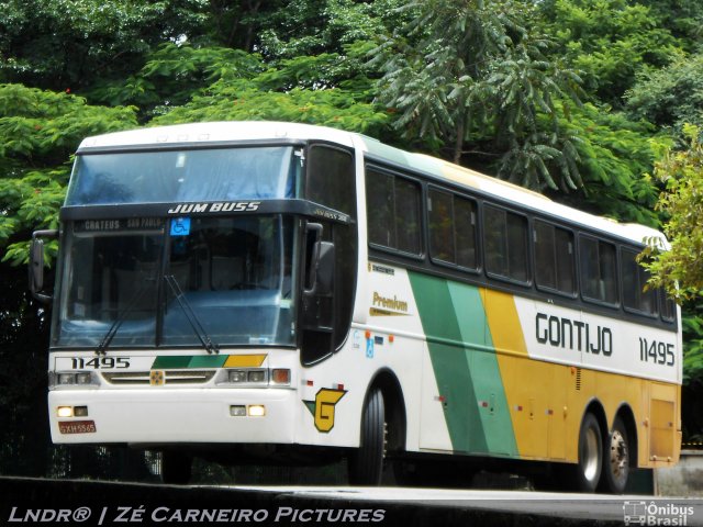 Empresa Gontijo de Transportes 11495 na cidade de São Paulo, São Paulo, Brasil, por Leandro Carneiro. Número da foto: #1545136.