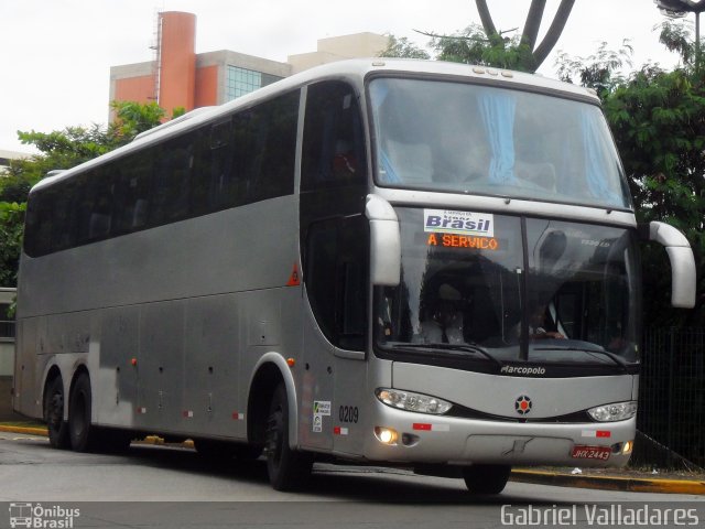 Trans Brasil > TCB - Transporte Coletivo Brasil 0209 na cidade de São Paulo, São Paulo, Brasil, por Gabriel Valladares. Número da foto: #1546087.