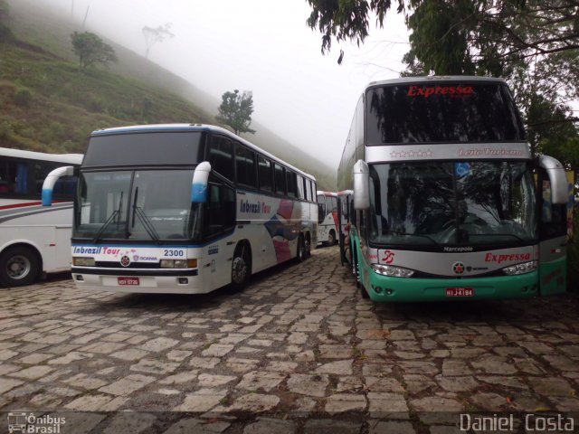 Expressa Turismo 55400 na cidade de Passa Quatro, Minas Gerais, Brasil, por Daniel  Costa. Número da foto: #1545093.