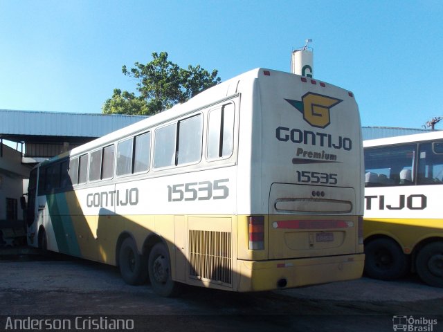 Empresa Gontijo de Transportes 15535 na cidade de Ribeirão Preto, São Paulo, Brasil, por Anderson Cristiano . ID da foto: 1545426.