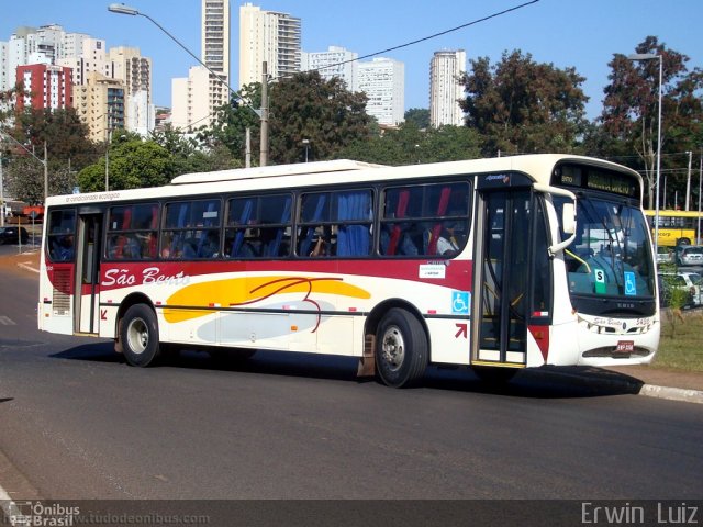 Viação São Bento Ribeirão Preto 4035 na cidade de Ribeirão Preto, São Paulo, Brasil, por Erwin  Luiz. Número da foto: #1548320.