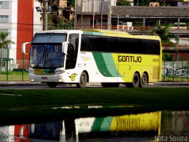 Empresa Gontijo de Transportes 11855 na cidade de Vitória, Espírito Santo, Brasil, por Natã  Souza. Número da foto: #1547415.