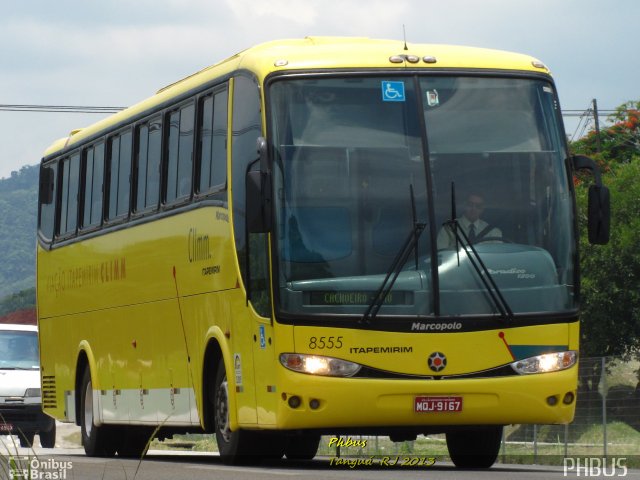 Viação Itapemirim 8555 na cidade de Tanguá, Rio de Janeiro, Brasil, por Paulo Henrique. ID da foto: 1548550.