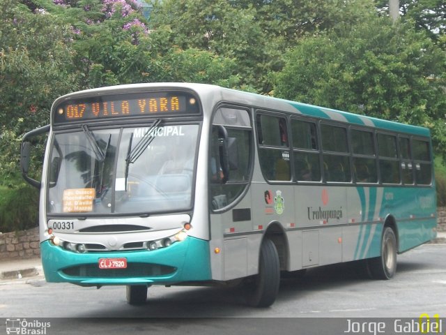 Auto Viação Urubupungá 00331 na cidade de Osasco, São Paulo, Brasil, por Jorge  Gabriel. Número da foto: #1547309.