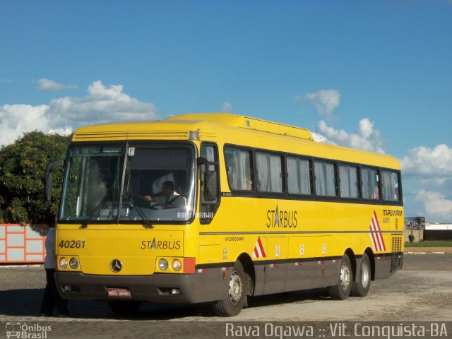 Viação Itapemirim 40261 na cidade de Vitória da Conquista, Bahia, Brasil, por Rava Ogawa. ID da foto: 1546810.