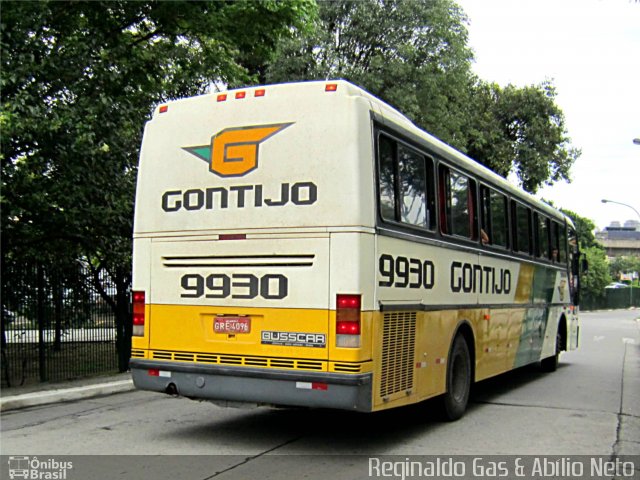 Empresa Gontijo de Transportes 9930 na cidade de São Paulo, São Paulo, Brasil, por Reginaldo Gas. ID da foto: 1548639.