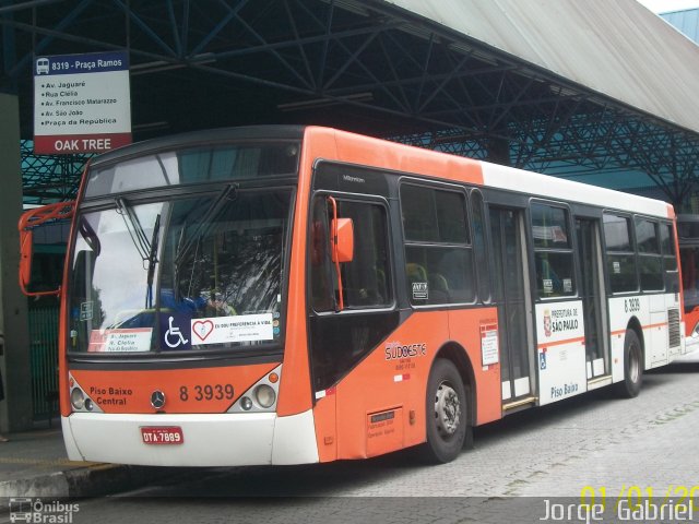 Santa Madalena > Oak Tree Transportes Urbanos 8 3939 na cidade de Osasco, São Paulo, Brasil, por Jorge  Gabriel. ID da foto: 1547312.