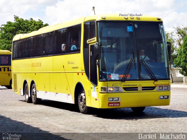 Viação Itapemirim 45219 na cidade de Vitória da Conquista, Bahia, Brasil, por Daniel  Machado. Número da foto: #1547908.