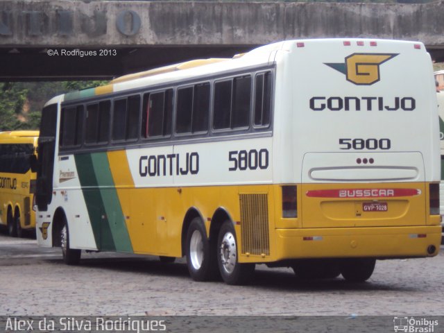 Empresa Gontijo de Transportes 5800 na cidade de Belo Horizonte, Minas Gerais, Brasil, por Alex da Silva Rodrigues. ID da foto: 1548577.