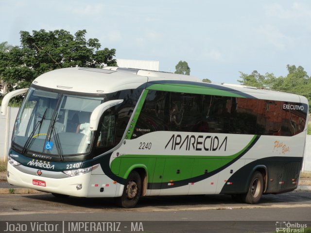 Viação Nossa Senhora Aparecida 2240 na cidade de Imperatriz, Maranhão, Brasil, por João Victor. Número da foto: #1548109.