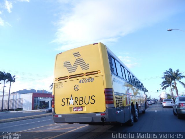 Viação Itapemirim 40359 na cidade de Viana, Espírito Santo, Brasil, por Gilberto Martins. Número da foto: #1509274.