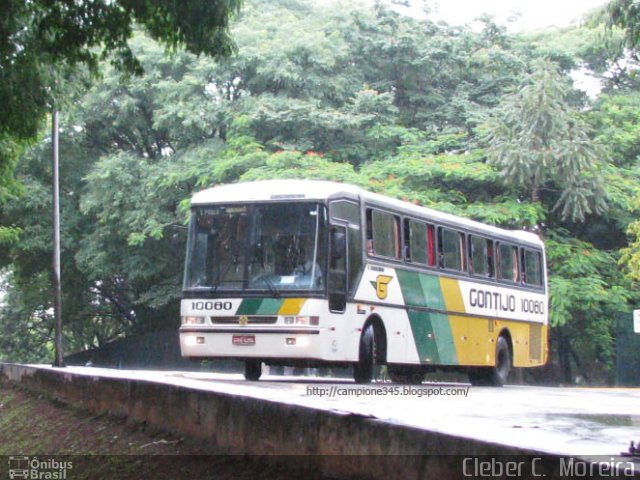 Empresa Gontijo de Transportes 10080 na cidade de São Paulo, São Paulo, Brasil, por Cleber C.  Moreira. ID da foto: 1508491.