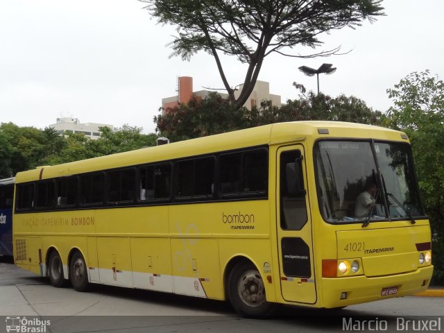 Viação Itapemirim 41021 na cidade de São Paulo, São Paulo, Brasil, por Marcio  Bruxel. Número da foto: #1508965.