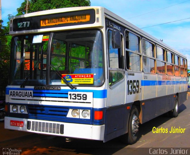 Rápido Araguaia 1359-7 na cidade de Goiânia, Goiás, Brasil, por Carlos Júnior. ID da foto: 1508372.