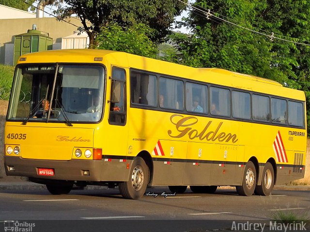 Viação Itapemirim 45035 na cidade de Belo Horizonte, Minas Gerais, Brasil, por Andrey Gustavo. Número da foto: #1509491.