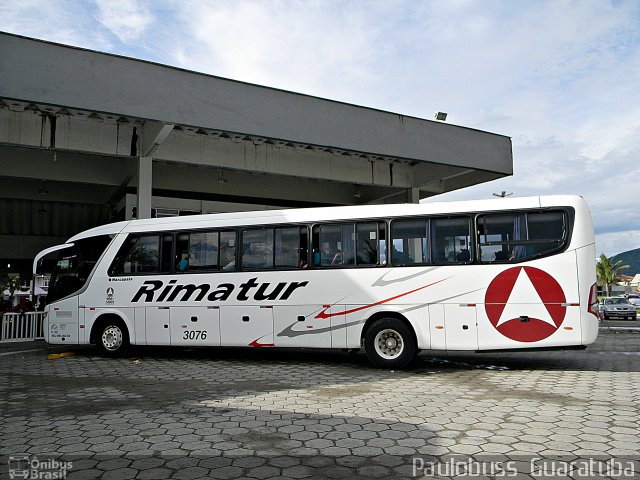 Rimatur Transportes 3076 na cidade de Guaratuba, Paraná, Brasil, por Paulobuss Guaratuba. Número da foto: #1507770.