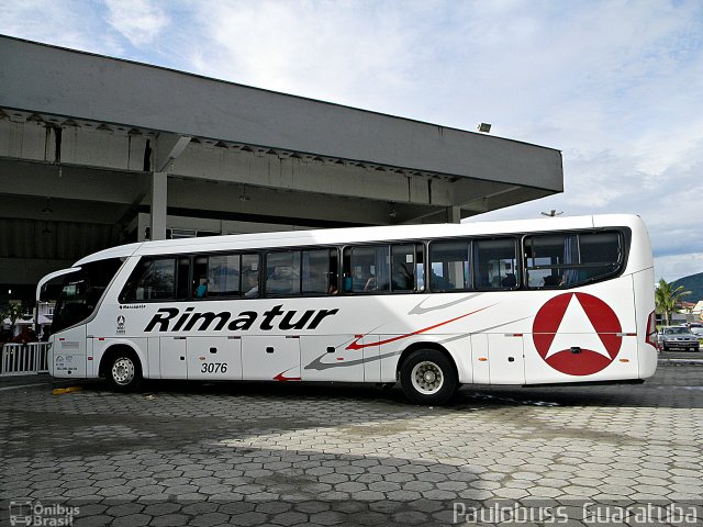 Rimatur Transportes 3076 na cidade de Guaratuba, Paraná, Brasil, por Paulobuss  Guaratuba. ID da foto: 1507770.