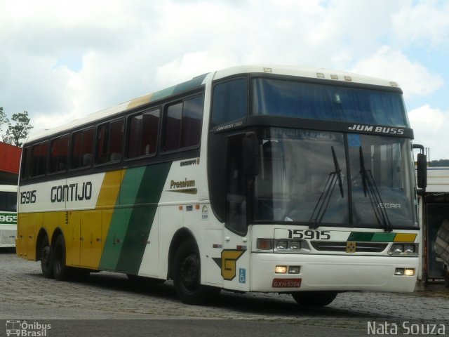 Empresa Gontijo de Transportes 15915 na cidade de João Monlevade, Minas Gerais, Brasil, por Natã  Souza. ID da foto: 1509751.