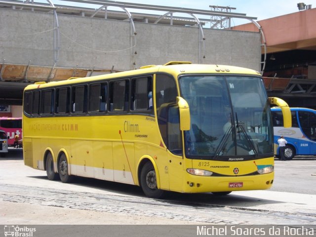 Viação Itapemirim 8125 na cidade de Rio de Janeiro, Rio de Janeiro, Brasil, por Michel Soares da Rocha. Número da foto: #1510067.