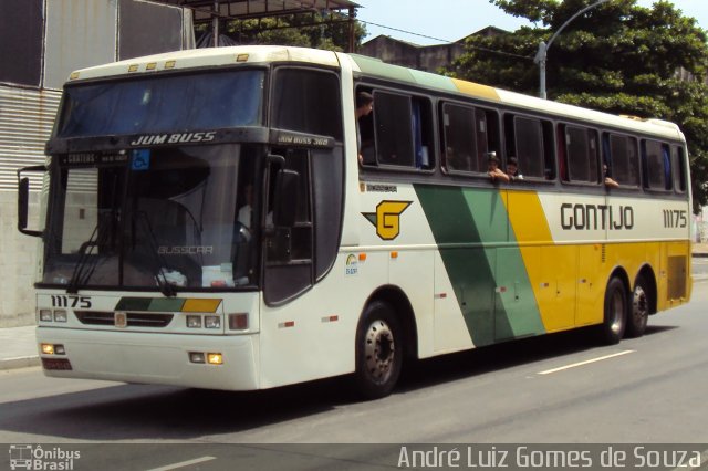 Empresa Gontijo de Transportes 11175 na cidade de Rio de Janeiro, Rio de Janeiro, Brasil, por André Luiz Gomes de Souza. ID da foto: 1509869.