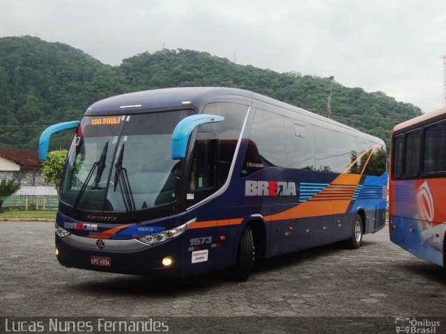 Breda Transportes e Serviços 1573 na cidade de Mongaguá, São Paulo, Brasil, por Lucas Nunes Fernandes. Número da foto: #1548840.