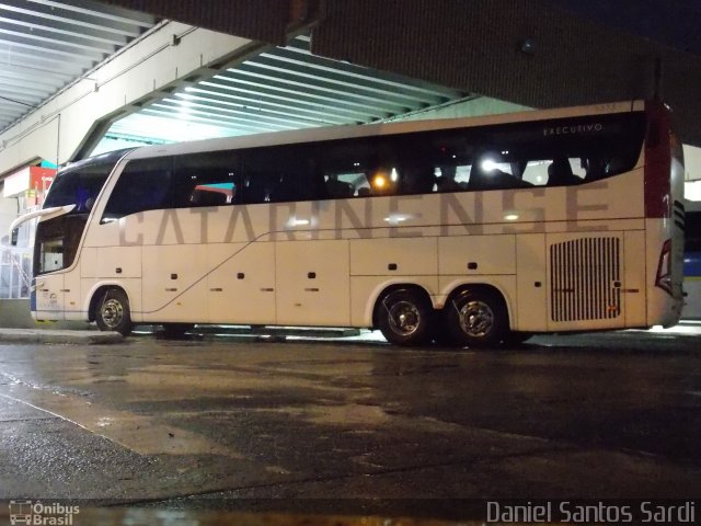 Auto Viação Catarinense 3377 na cidade de Santos, São Paulo, Brasil, por Daniel Santos Sardi. Número da foto: #1550907.
