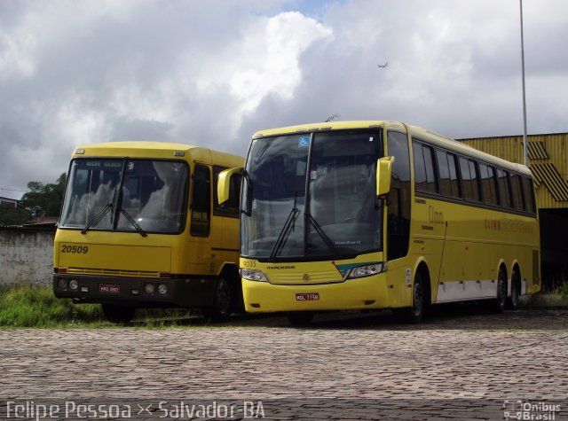 Viação Itapemirim GARAGEM FILIAL. na cidade de Salvador, Bahia, Brasil, por Felipe Pessoa de Albuquerque. Número da foto: #1550744.