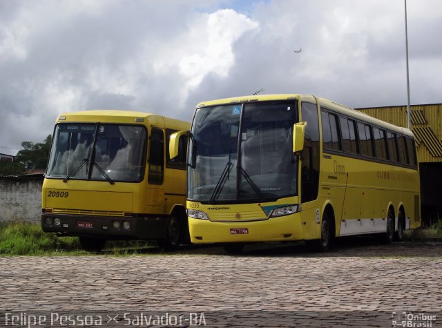 Viação Itapemirim Garagem filial. na cidade de Salvador, Bahia, Brasil, por Felipe Pessoa de Albuquerque. ID da foto: 1550744.