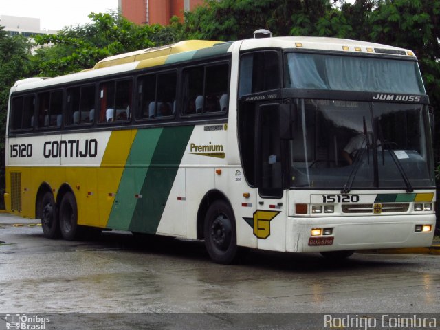 Empresa Gontijo de Transportes 15120 na cidade de São Paulo, São Paulo, Brasil, por Rodrigo Coimbra. ID da foto: 1550034.