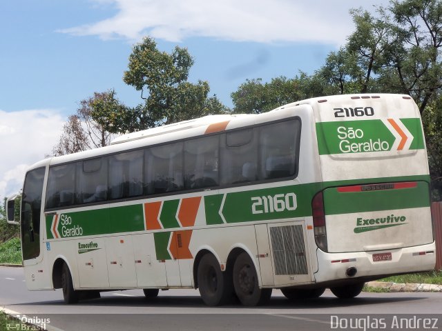 Cia. São Geraldo de Viação 21160 na cidade de Brasília, Distrito Federal, Brasil, por Douglas Andrez. Número da foto: #1550517.