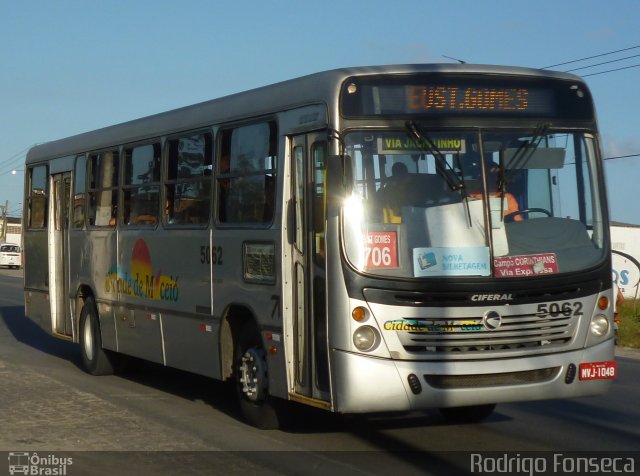 Viação Cidade de Maceió 5062 na cidade de Maceió, Alagoas, Brasil, por Rodrigo Fonseca. Número da foto: #1550335.