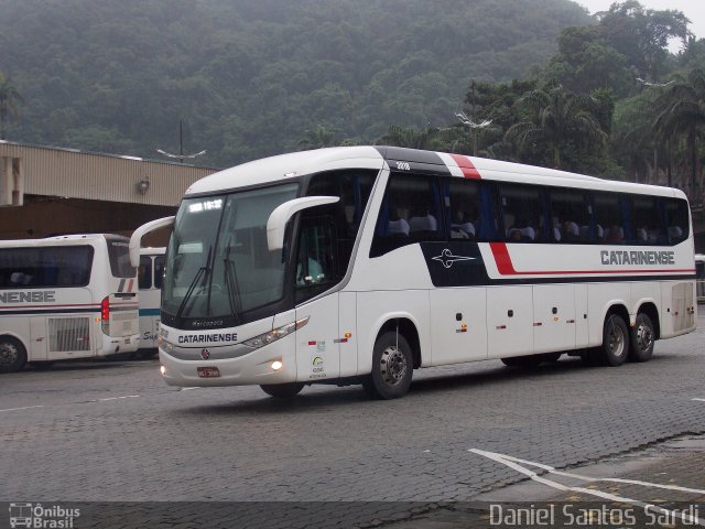 Auto Viação Catarinense 3018 na cidade de Santos, São Paulo, Brasil, por Daniel Santos Sardi. Número da foto: #1550939.