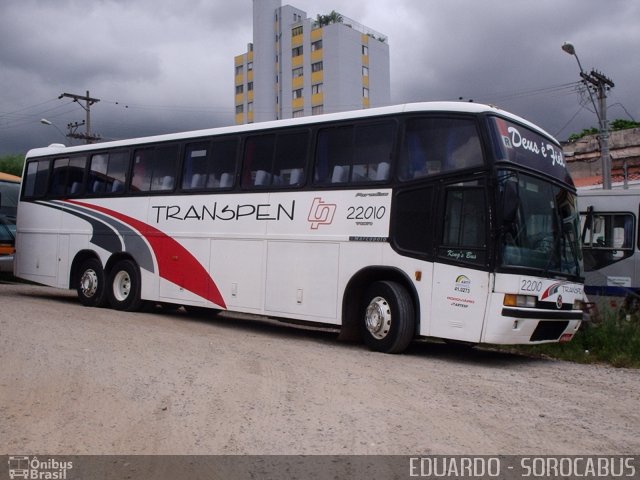 Transpen Transporte Coletivo e Encomendas 22010 na cidade de Sorocaba, São Paulo, Brasil, por EDUARDO - SOROCABUS. Número da foto: #1551276.