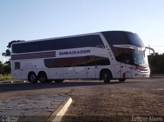 Expresso Embaixador 427 na cidade de Pelotas, Rio Grande do Sul, Brasil, por Felipe Alves. Número da foto: #1552238.