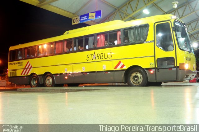 Viação Itapemirim 40389 na cidade de Uberaba, Minas Gerais, Brasil, por Thiago Pereira. Número da foto: #1552281.