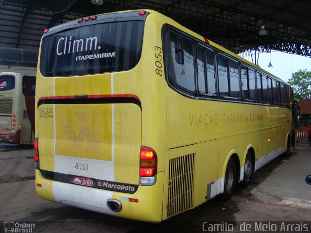 Viação Itapemirim 8053 na cidade de Imperatriz, Maranhão, Brasil, por Camilo  de Melo Arrais. ID da foto: 1552690.