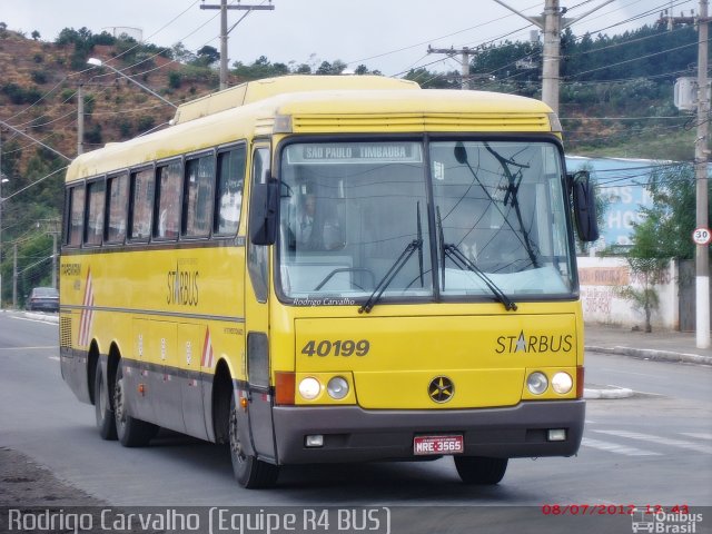 Viação Itapemirim 40199 na cidade de Aparecida, São Paulo, Brasil, por Rodrigo S. G Busólogo do Brasil. Número da foto: #1550989.
