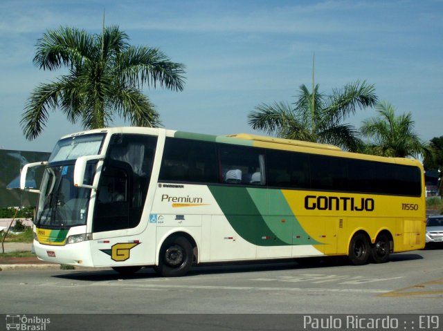 Empresa Gontijo de Transportes 11550 na cidade de Nova Serrana, Minas Gerais, Brasil, por Paulo Ricardo. Número da foto: #1553409.
